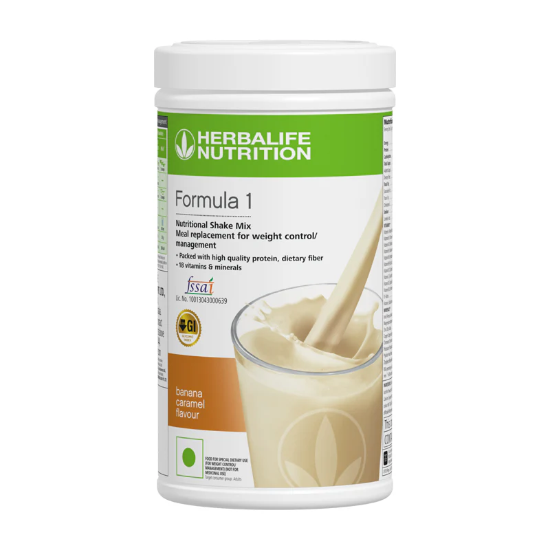 Herbalife Formula 1 Nutritional Shake Mix – 500g | Banana Caramel