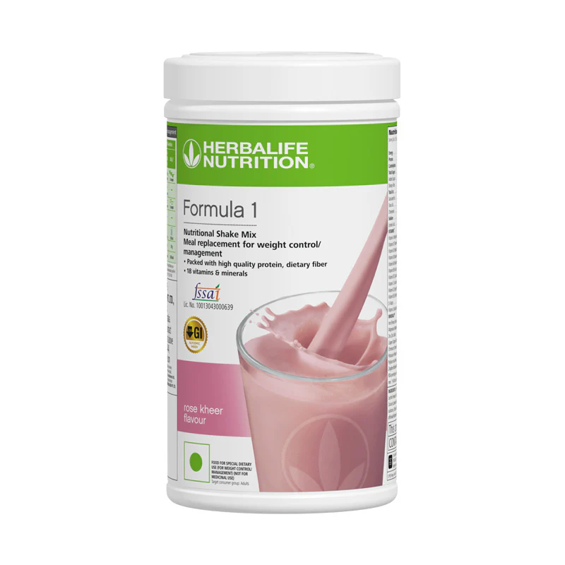Herbalife Formula 1 Nutritional Shake Mix – 500g | Rose Kheer