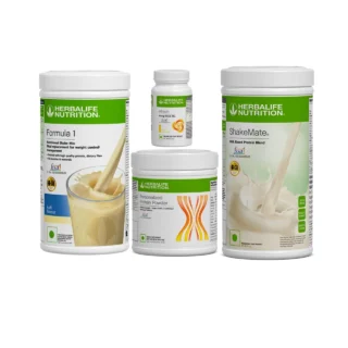 Herbalife Kulfi Shake + PP200 Protein Powder + Shakemate + Lemon Afresh – Herbalife