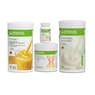 Herbalife Mango Shake + Shakemate + PP200 + Afresh Lemon